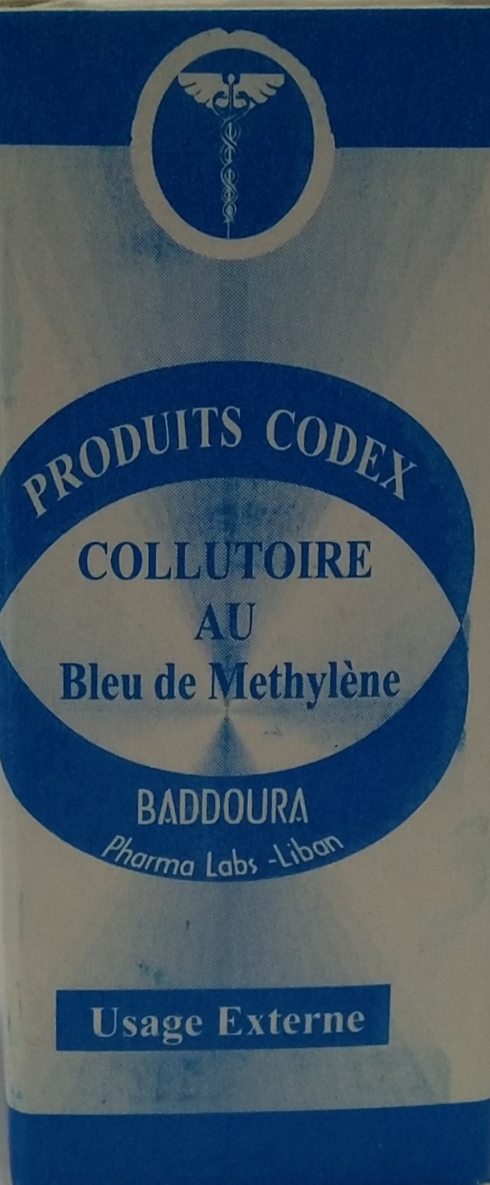 Collutoire au Bleu de méthylène Baddoura